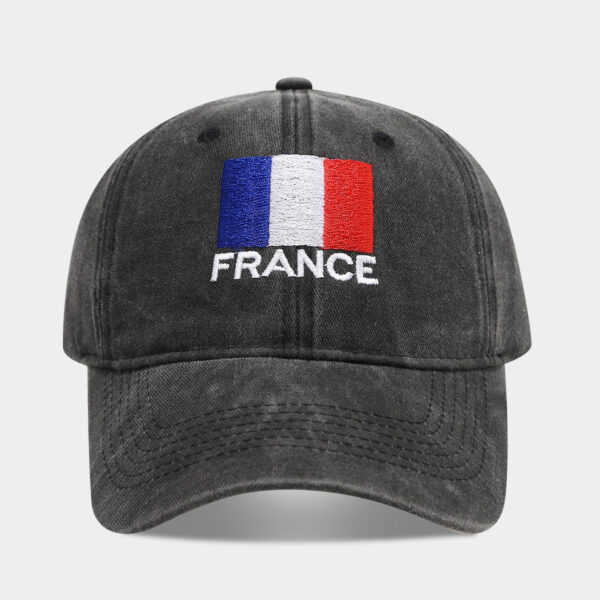Wholesale World Cup football element fan baseball cap embroidered black baseball cap sun hat