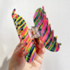 Wholesale  Dotted Diamond Star Moon Clip Back of Head Hair Shark Clip Light Luxury Texture Valentine's Day Hair Clip