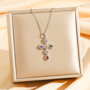 8769 silver colored diamonds