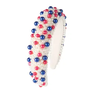 Premium Red White Full Blue Pearl C