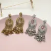 Wholesale Fashionable Retro Bohemian Bell Tassel Earrings Style Travel Souvenir Ear Jewelry