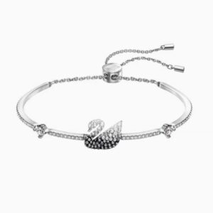 Gradient black swan bracelet