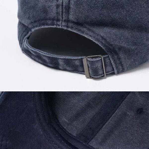 Wholesale Washed Old Peaked Cap Japanese Style Spring and Summer Soft Top Retro Peaked Cap Curved Brim Versatile Casual Outdoor Baseball Cap