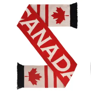 Customized Canadian Fan Scarf (Satin/Stretch Fabric)