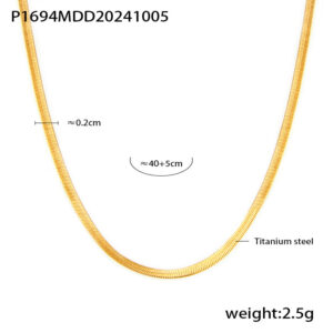 P1694-Gold Necklace