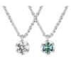 Wholesale Sparkling Starry Night Necklace Pendant for Women, Valentine's Day Collarbone Chain, Niche Minimalist Style, High-End Accessory, Affordable Luxury