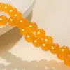 Wholesale Natural Agate Loose Beads Handmade Bracelet Necklace Jewelry Red Yellow White Blue Black Colorful Beads Beading Supplies