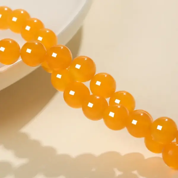 Wholesale Natural Agate Loose Beads Handmade Bracelet Necklace Jewelry Red Yellow White Blue Black Colorful Beads Beading Supplies