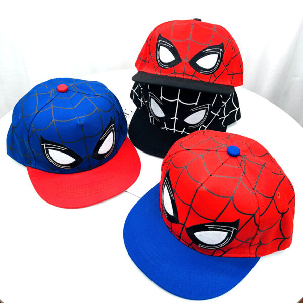 Wholesale Spring and Autumn Children's Hat MW Cartoon Baseball Cap Baby Flat Along Hip Hop Cap OLY Exclusive