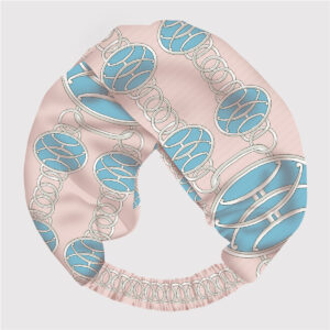 Cross Hair Band -23 / twill silk