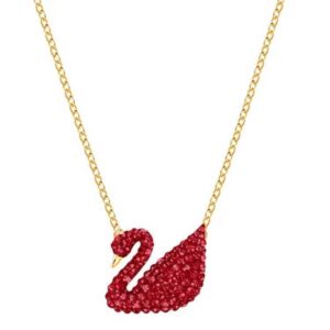 Golden goose in scarlet red