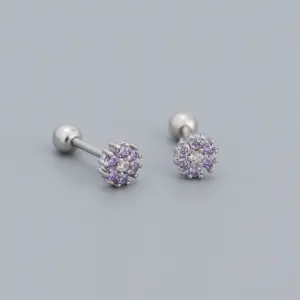 White Gold Color / 925 Silver