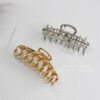 Wholesale 11cm Simple Hairpin Hair Grab Large Shark Clip Metal Disc Hairpin Back Head Clip Hairpin Headwear Clip