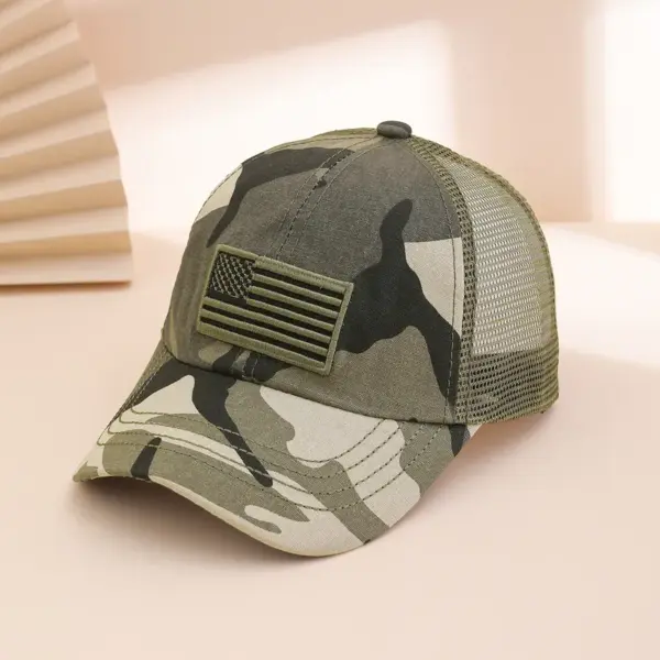 oly-6a4c2b361af38f35dcd38ed69152ee0d Wholesale American Flag Casual Baseball Cap For Adults With Curved Eaves, Made Of Polyester Featuring Embroidery