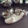 Wholesale Retro Ethnic Style Silver Bracelet Carved Open Wide Bracelet Fashion Personality Miao Silver Do Old Antique Jewelry