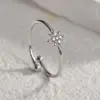 Wholesale PVD Coated Real Gold Plated 18K Solid Color 304 Stainless Steel Ball 201 Elegant Simple Style Commute Waterproof Non Tarnish Open Ring