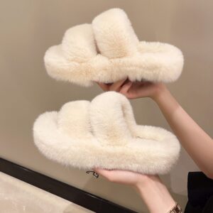 Premium upgraded version with an ultra-soft sole, off-white color. (4.2cm) / 37