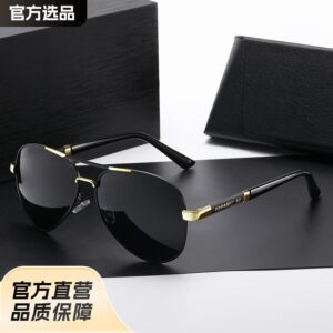 oly-6af4e74281015413b80c3a19f1ae21b9 Wholesale Metal resin polarized sunglasses men's driver driving glasses men's sunglasses day and night dual-purpose color changing glasses toad glasses
