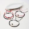 oly-6b09ef654ba14be54ca95ff69ae7ebc4 Wholesale simple dripping heart-shaped woven bracelet Valentine's Day gift sister friendship adjustable bracelet