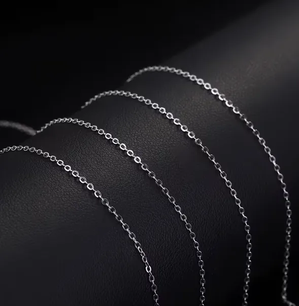 Wholesale Handmade Geometric Necklace For Women With 925 Sterling Silver Box Chain