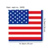 Wholesale Independence Day Flag Theme Disposable Tableware Set Paper Plates Paper Cups Tableware Set Celebration Supplies Suitable For Party Activities