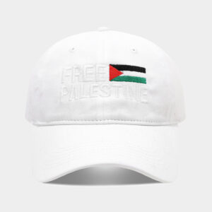 Palestinian flag white / Adjustable