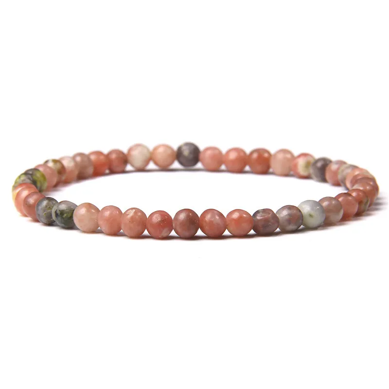 Wholesale Casual Retro Geometric Natural Stone Agate Bracelets In Bulk -