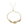 oly-6bc390e98059e57d93c7aeb283935fa0 Wholesale Korean Style Dongdaemun High-End Temperament Bracelet for Women Electroplated Diamond Cat's Eye Petals Flower Hand Jewelry Wholesale Fashion