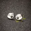 Wholesale PVD Coated 18K Gold Real Gold Plated Little Monster 304 Stainless Steel Funny Waterproof Non Tarnish Ear Studs