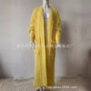 Wholesale Long Knitted Sweater Jacket Cardigan Pocket Long Sweater Thickened Jacket Women’s