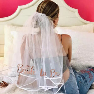 Long hemmed hot veil / One size fits all