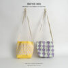 oly-6be2470e878d5f872e99c7159241b088 Wholesale Handbag Women's Japanese and Korean Style Ins Cyber Celebrity Knitted Wool Drawstring Lunch Box Bag Hand Tote Bag Bucket Bag