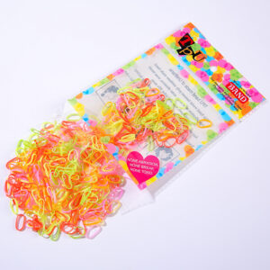 Fluorescent color thickened small circles 200 high elasticity