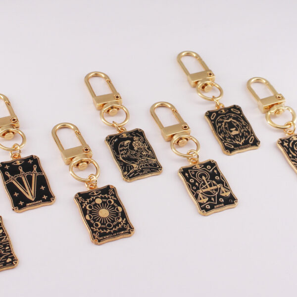 oly-6be6ffd3143ef96af9dea83e11113608 Wholesale Keychain Dark Series Alloy Oil Dripping Bag Pendant Exquisite Gift Metal Pendant