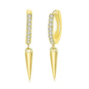 Gold White Stone
