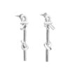 oly-6bfef9850194ad0cda933d1589da0722 Wholesale Earrings elegant creative knotted earrings retro valentine's day