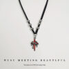oly-6c9ac2e17ab7ef755bb5f0cc9c6dd993 Wholesale Diablo Style Liquefied Star Mans Men's Necklace Hip Hop Style Necklace Woolen Chain Niche Design High-grade Female Clavicle Chain