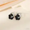 Wholesale Round Hypoallergenic Earrings For Women In 18K Real Gold Plated 304 Stainless Steel With 0.05µm-0.08µm Electroplated Coating