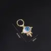 oly-6cce85014733e0cd87938f5d17c76c45 Wholesale Ear Cartilage Rings & Studs Ethnic Style Eye Copper Plating Artificial Gemstones