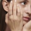 oly-6d5ee10a68e94b830f38180aee395b8a Wholesale Japanese Style Set with Natural Cordierite Lafite Hollow Ring Female Happy Olive Leaf Purple Diamond Zircon Ring