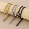 Wholesale 304 Stainless Steel Modern Style Simple Style Classic Style Geometric Bracelets Necklace