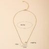 Wholesale 1 Popular Metal Crown Year Women Necklace Birthday Jewelry Personality Suitable for Party Wear