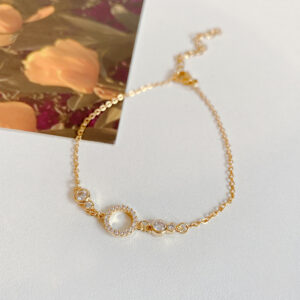 S132 Gold-simple Circle Bracelet