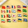 oly-6de379daa75c3d365c02d32f8ce9bcab Wholesale National Flag Cartoon Pinback Badge Metal Pin Featuring Stamping Craft In Multicolor