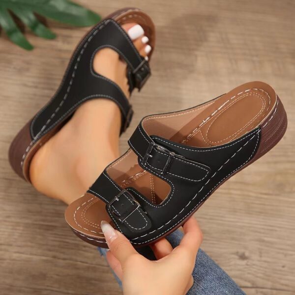oly-6df1dfb1fab3477354ff50d9f4516a42 Wholesale plus size Slippers Women’s Summer Wedge Flower Bohemian Women’s Shoes