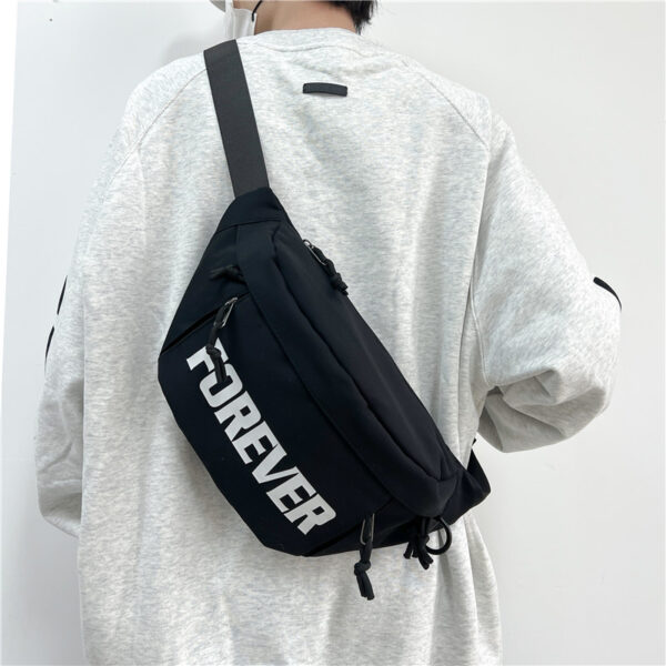 oly-6e2bff733d82b757b5913a3b08488df9 Wholesale Chest Bag Men's Crossbody Bag Letter Shoulder Bag Waist Bag Women's Large Capacity Shoulder Bag Sports Trendy Brand Men's Bag