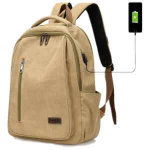 oly-6e801c971abb4f4060df2bd7db6c05c8 Wholesale Backpack Women's Bag Simple Casual Male Student School Bag Canvas Bag Large Capacity Ins Style Computer Bag Backpack