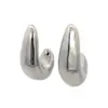 Wholesale PVD Coated Real Gold Plated 18K Gold C Shape 304 Stainless Steel Simple Style Waterproof Non Tarnish Ear Studs