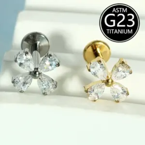 (Titanium) Silver 1.2*7mm One