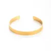 Wholesale New Wide Version Stainless Steel Bracelet Adjustable Size Leaves Titanium Steel Hollow-out Elegant Elegant Bracelet